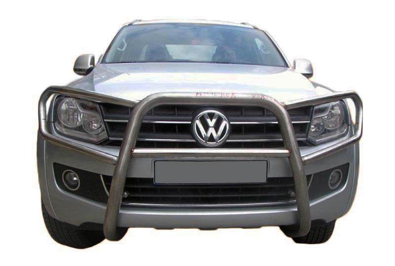 The WT011 bumper guard (stainless) for Volkswagen Amarok 2010-2022 - Reelken Auto
