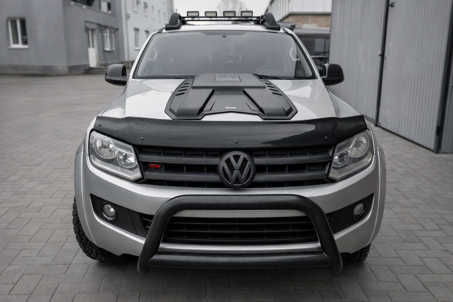 Hood Scoop Cover (ABS) for Volkswagen Amarok 2010-2022 - image 2