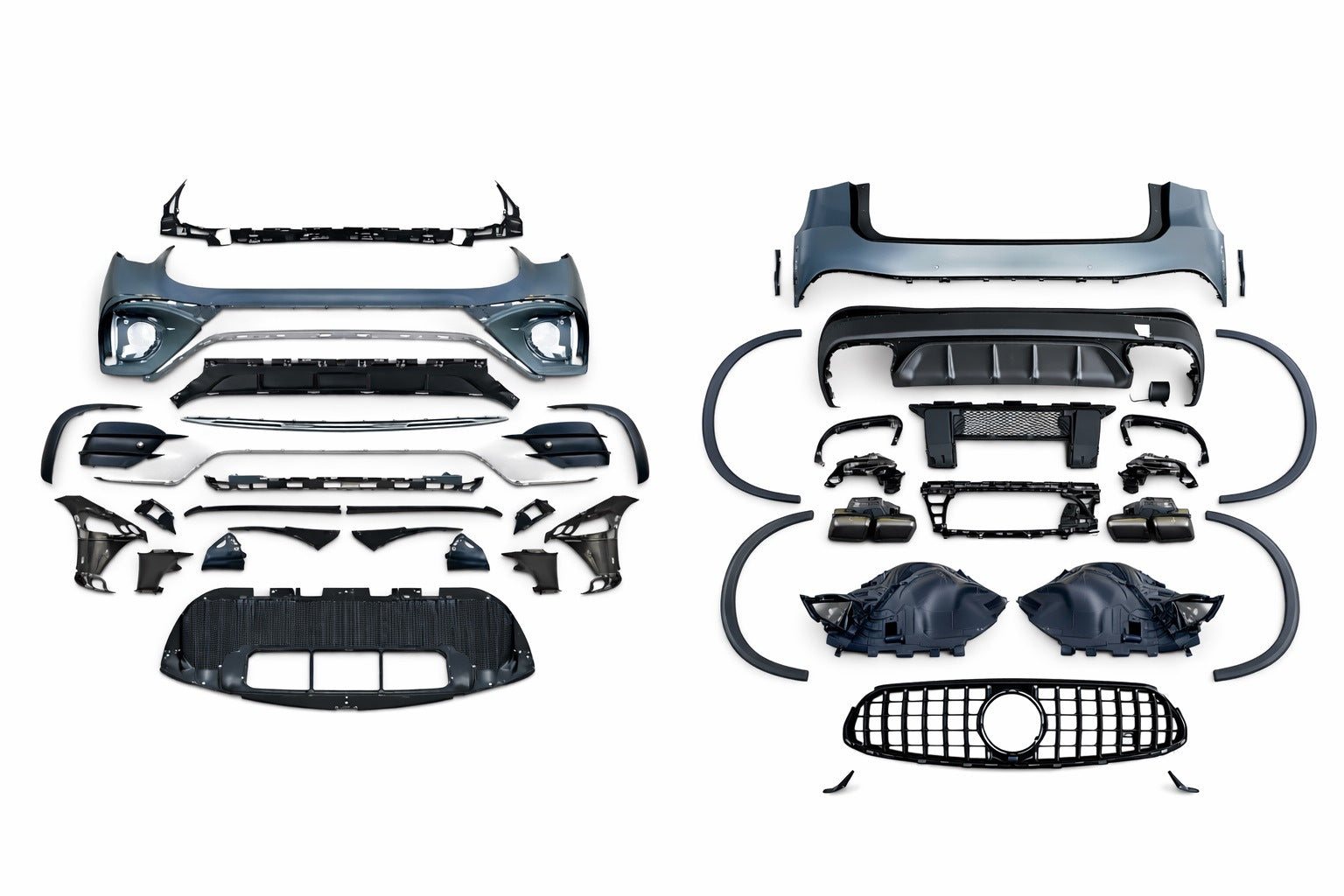 Body Kit GLC63 AMG for Mercedes GLC X254 2022- - image 2