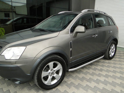 Lateral platforms Fullmond (2 pieces, aluminum) for Opel Antara 2006-2017 - image 1