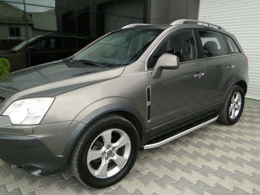 Lateral platforms Fullmond (2 pieces, aluminum) for Opel Antara 2006-2017 - image 1