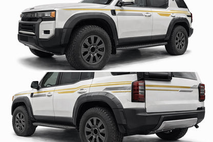 Fender Flares Kit (12 pcs) for Toyota Land Cruiser Prado 250 2023- - image 1