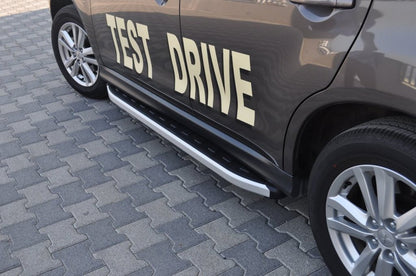 Side Steps Fullmond (2 pcs, aluminum) for Mitsubishi Eclipse Cross 2017- - image 1