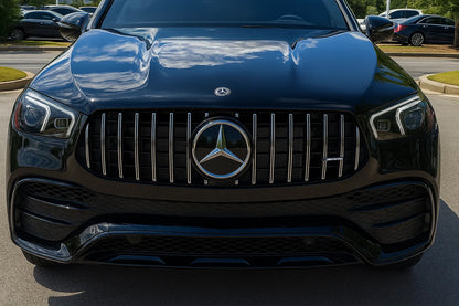 Front Grille GT Panamericana (for AMG-Line/GLE53/GLE63 2019-2023) for Mercedes GLE W167 2018- - image 2