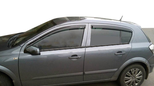 HB deflectors (4-piece, HIC) for Opel Astra H 2004-2013 - Reelken Auto