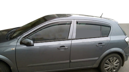 Window Deflectors HB (4 pcs, HIC) for Opel Astra H 2004-2013 - image 1