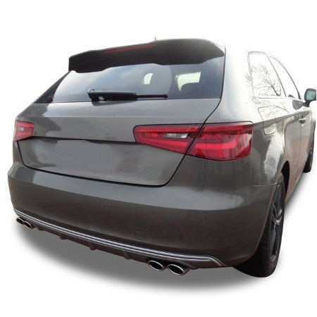 Spoiler (Meliset, primed for painting) for Audi A3 2012-2020 - image 1