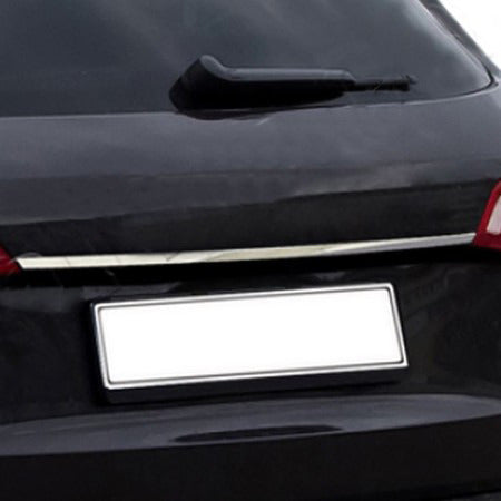 Trunk trim above license plate (Sedan, stainless steel) for Audi A4 B9 2015-2024 - image 1