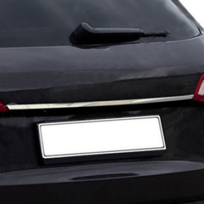 Trunk trim above license plate (Sedan, stainless steel) for Audi A4 B9 2015-2024 - image 1
