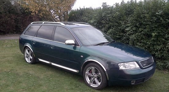 Stainless Steel Fender Trim (4 pcs) for Audi A6 C5 2001-2004 - image 1