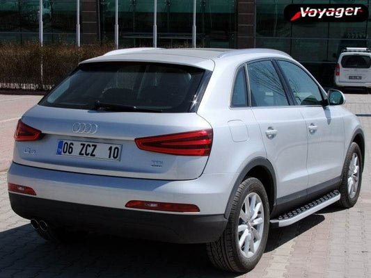 Side area BlackLine (2 pieces, aluminum) for Audi Q3 2011-2019 - Reelken Auto