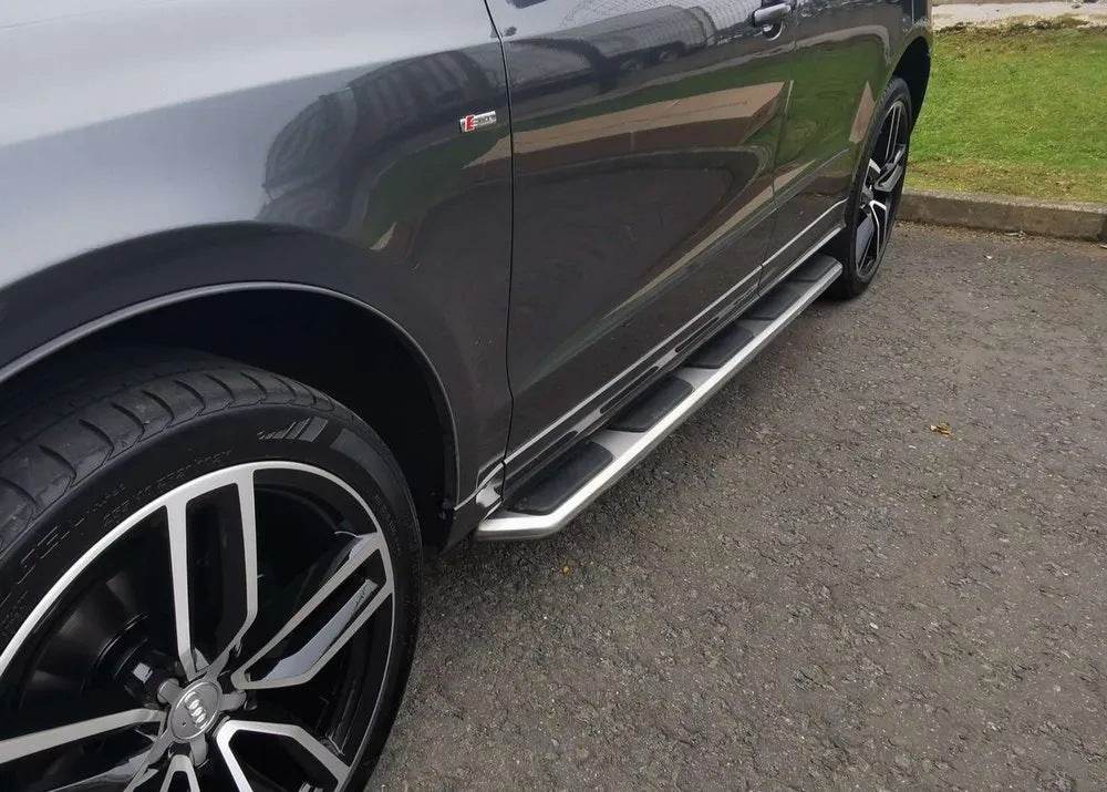 Side steps OEM-V1 (2 pieces, aluminum) for Audi Q3 2011-2019 - Reelken Auto