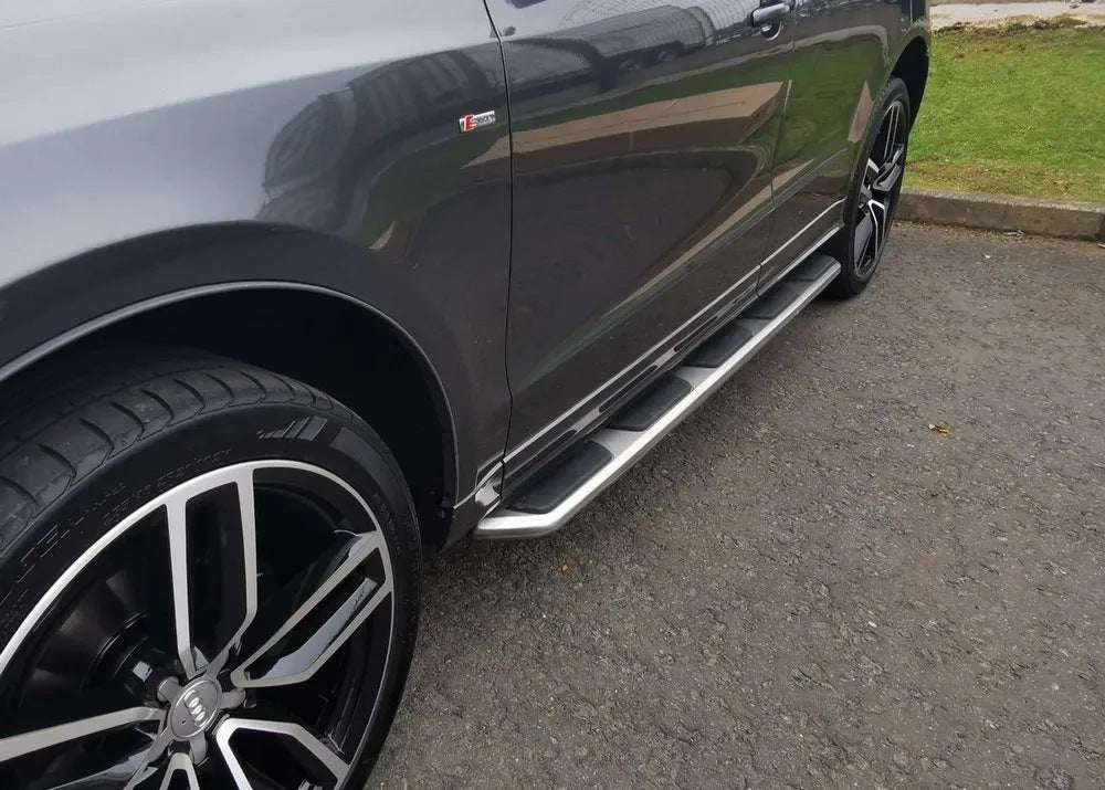 Side Steps OEM-V1 (2 pcs, Aluminum) for Audi Q3 2011-2019 - image 1