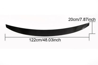 Spoiler V6 (for Sportback, Carbon) for Audi A5 2016-2025 - image 6