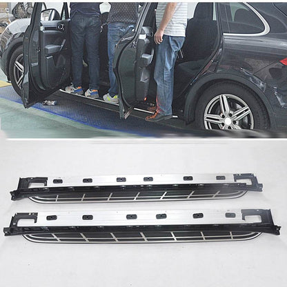 Side steps OEM (2 pcs., Aluminum) for Porsche Cayenne 2010-2017 - Reelken Auto