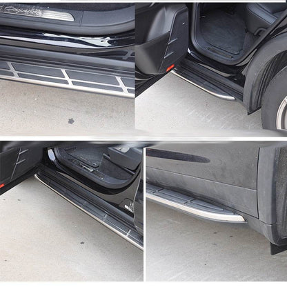 Side steps OEM (2 pcs., Aluminum) for Porsche Cayenne 2010-2017 - Reelken Auto