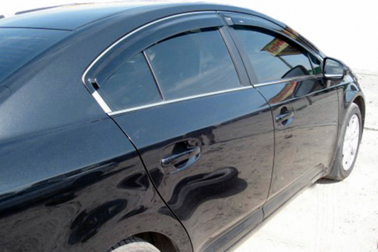 Window Deflectors SD (4 pcs, HIC) for Toyota Avensis 2009-2018 - image 1