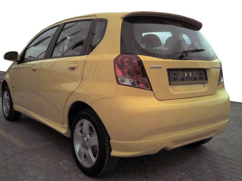 Spoiler (primed for painting) for Chevrolet Aveo T200 2002-2008 - image 1