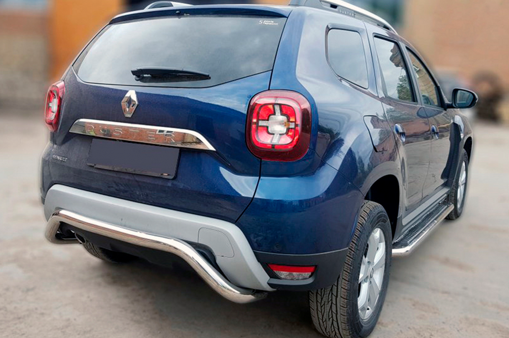 Rear Guard AK007 (Stainless Steel) for Dacia Duster 2018-2024 - image 1