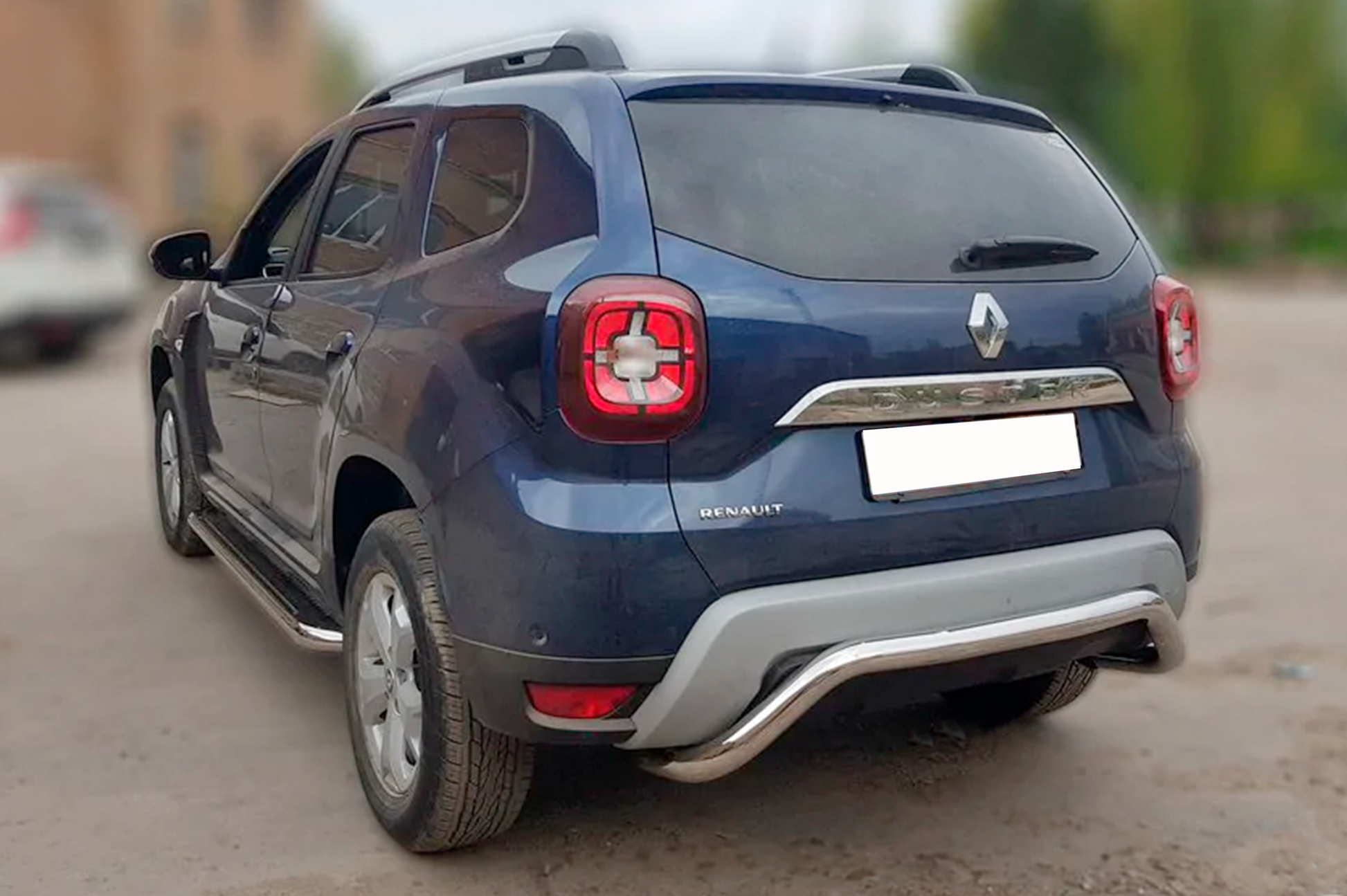 Rear Guard AK007 (Stainless Steel) for Renault Duster 2018-2024 - image 3