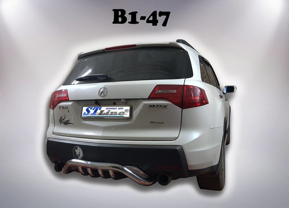 Rear Guard B1-47 (Stainless Steel) for Acura MDX 2007-2013 - image 3