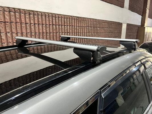 Roof rack (cross bars) for integrated roof rails Wizard V2 (2 pcs) for Renault Kadjar 2015-2022 - image 1