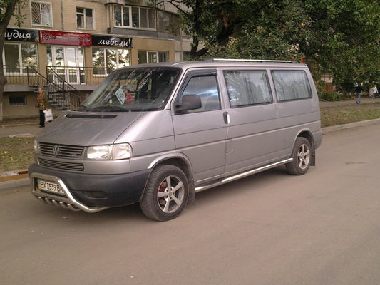 Side pipes (2 PCs, stainless steel) for Volkswagen T4 Transporter - image 2