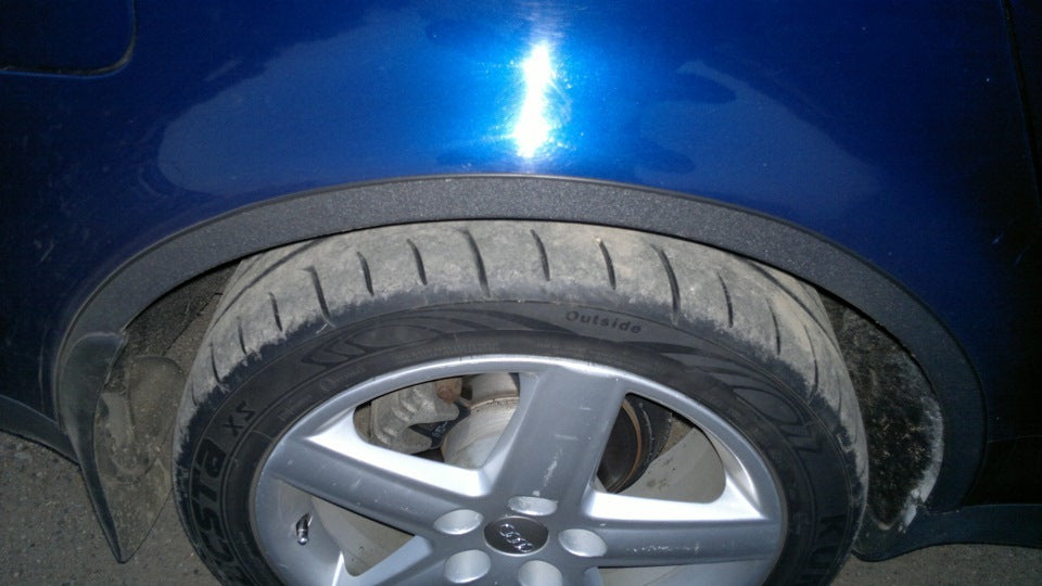 Fender flares (4 pcs, black) for Audi A6 C5 2001-2004 - image 3