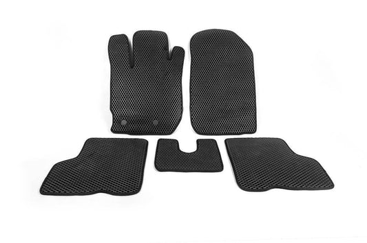 EVA mats for Russian Kaptur (black) for Renault Captur 2013-2019 - Reelken Auto