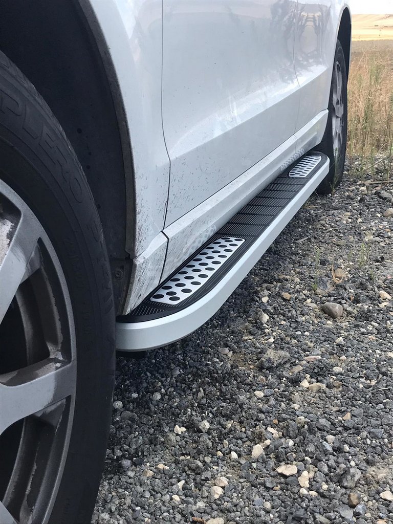Side Steps Tayga V2 (2 pcs, Aluminum) for Audi Q3 2011-2019 - image 3