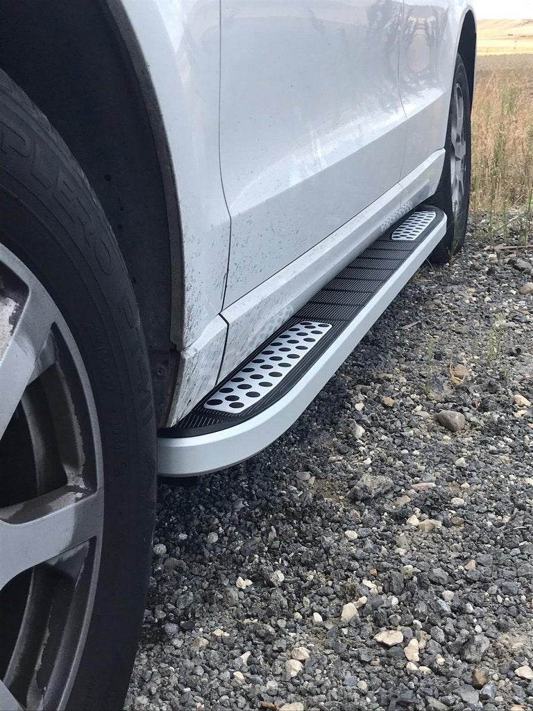 Lateral platforms Tayga V2 (2 pieces, aluminum) for Mercedes GL class X164 - Reelken Auto