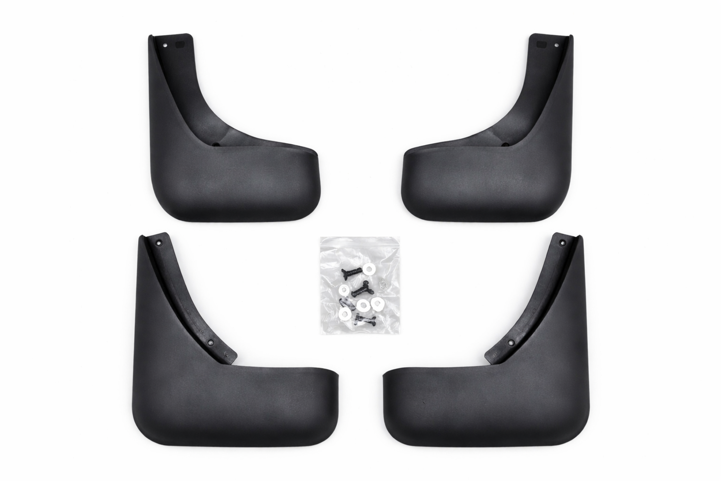 Premium mud flaps (Sedan) (4 pcs) for Audi A6 C5 2001-2004 - image 1