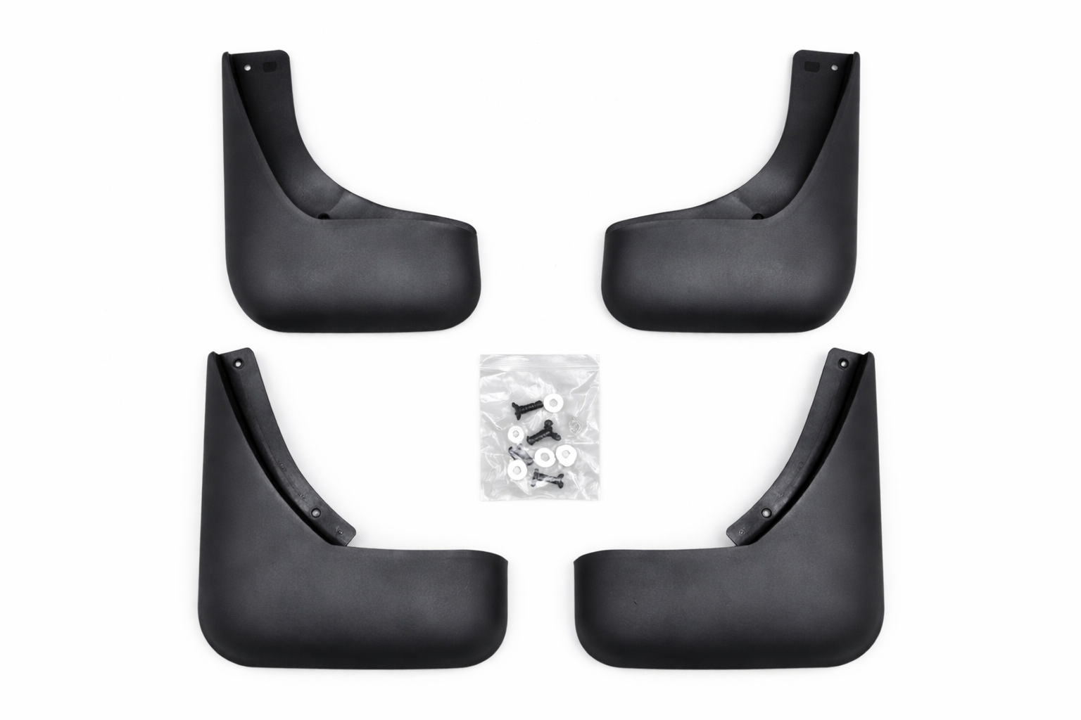 Premium mud flaps (Sedan) (4 pcs) for Audi A6 C5 2001-2004 - image 1