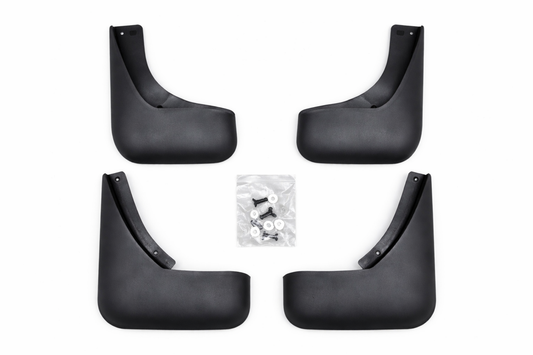 Premium mud flaps (Sedan) (4 pcs) for Audi A6 C5 2001-2004 - image 1