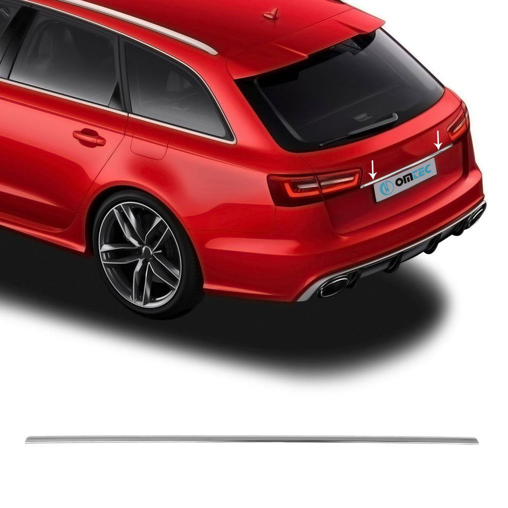 Rear Trim Stainless Steel for Audi A4 B7 2004-2008 - image 1