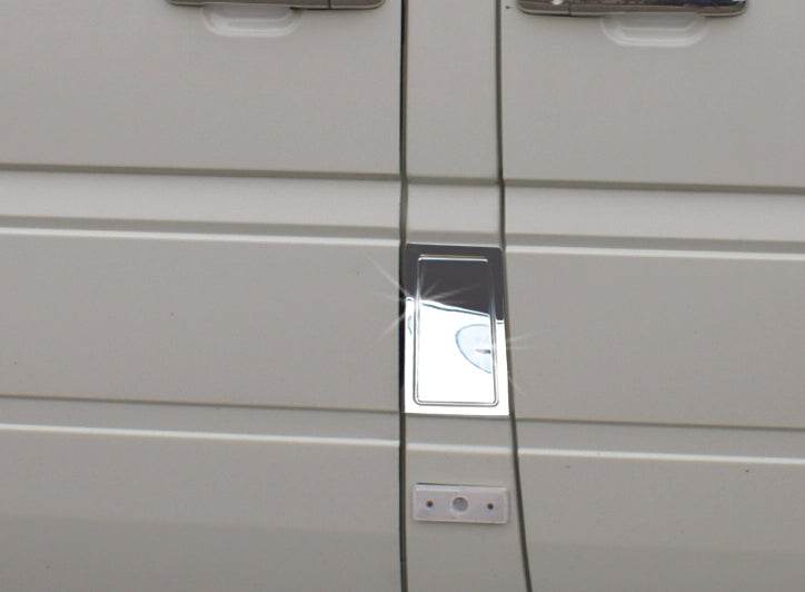 Pad on the hatch of the tank OmsaLine (stainless) for Volkswagen LT 1995-2006 - Reelken Auto