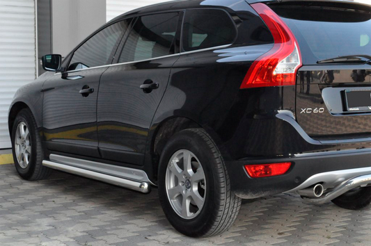 Side Bars BB004 (2 pcs, stainless steel) for Volvo XC60 2009-2017 - image 2