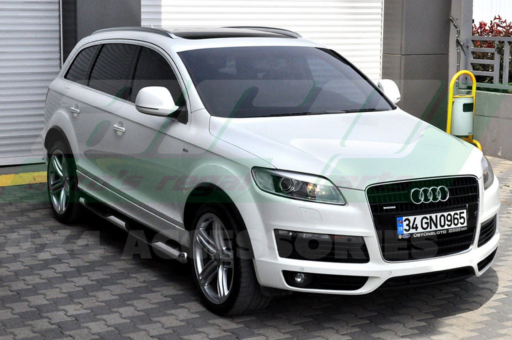 The side tube (2 PCs., stainless.) for Audi Q7 2005-2015 - image 2