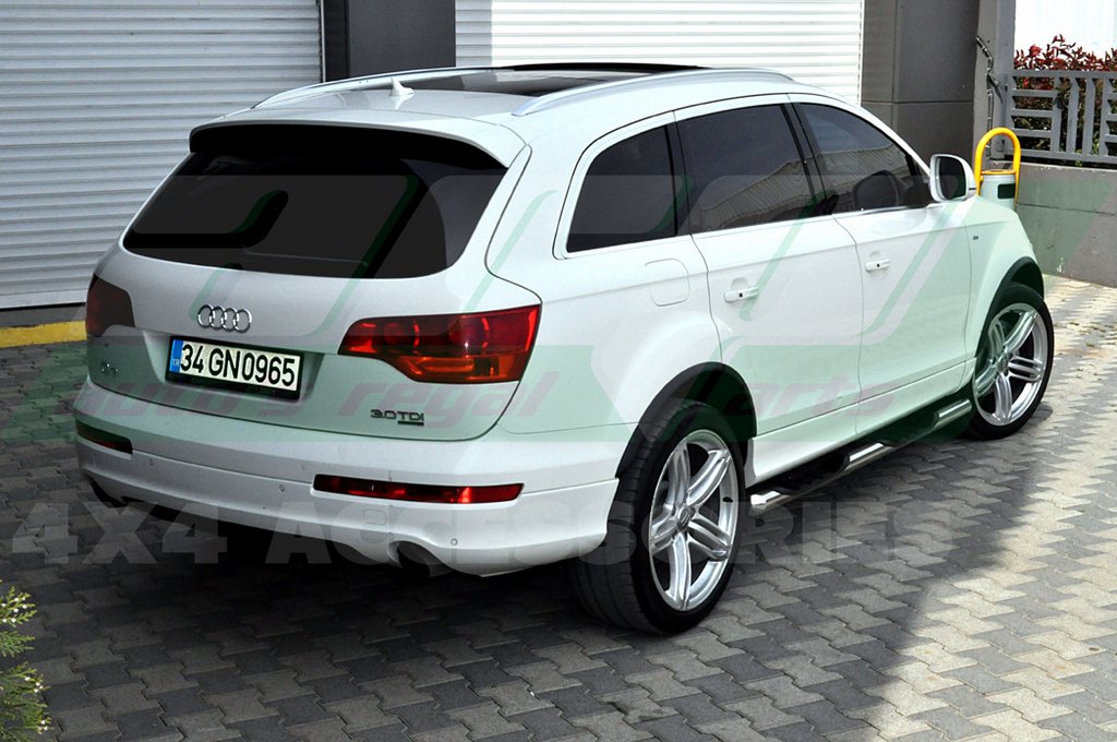 The side tube (2 PCs., stainless.) for Audi Q7 2005-2015 - image 3