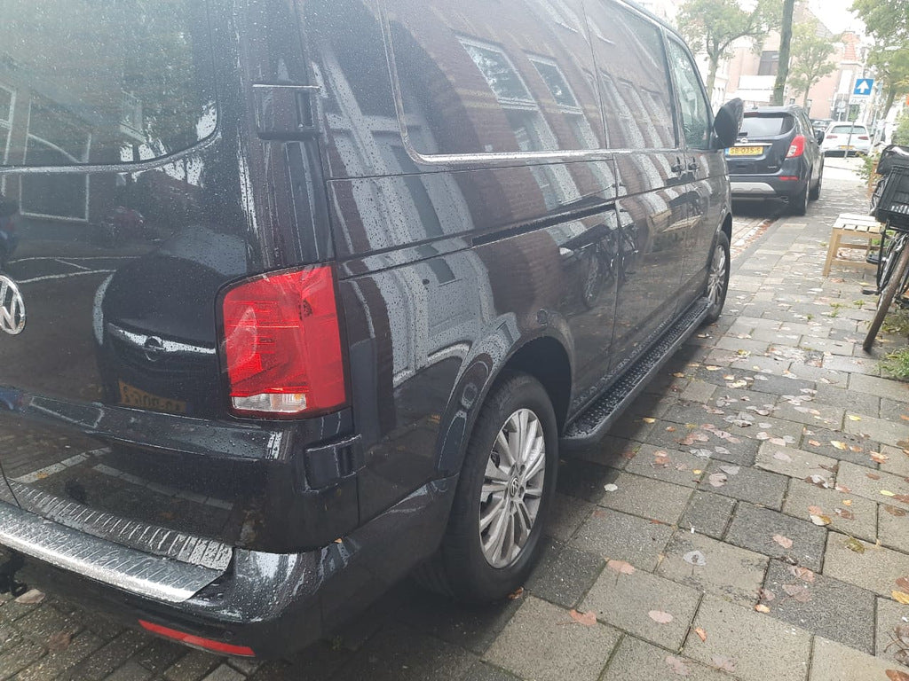 Side platforms Black Allmond (2 pieces, aluminum) for Volkswagen T6 - image 2