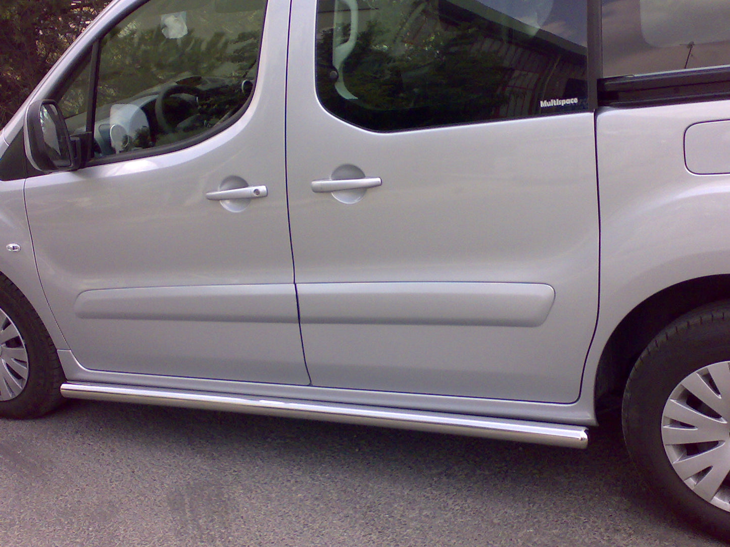 Side Pipes (2 pcs, Stainless Steel) for Citroen Berlingo 1996-2008 - image 2