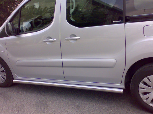 Side Pipes (2 pcs, Stainless Steel) for Citroen Berlingo 1996-2008 - image 2