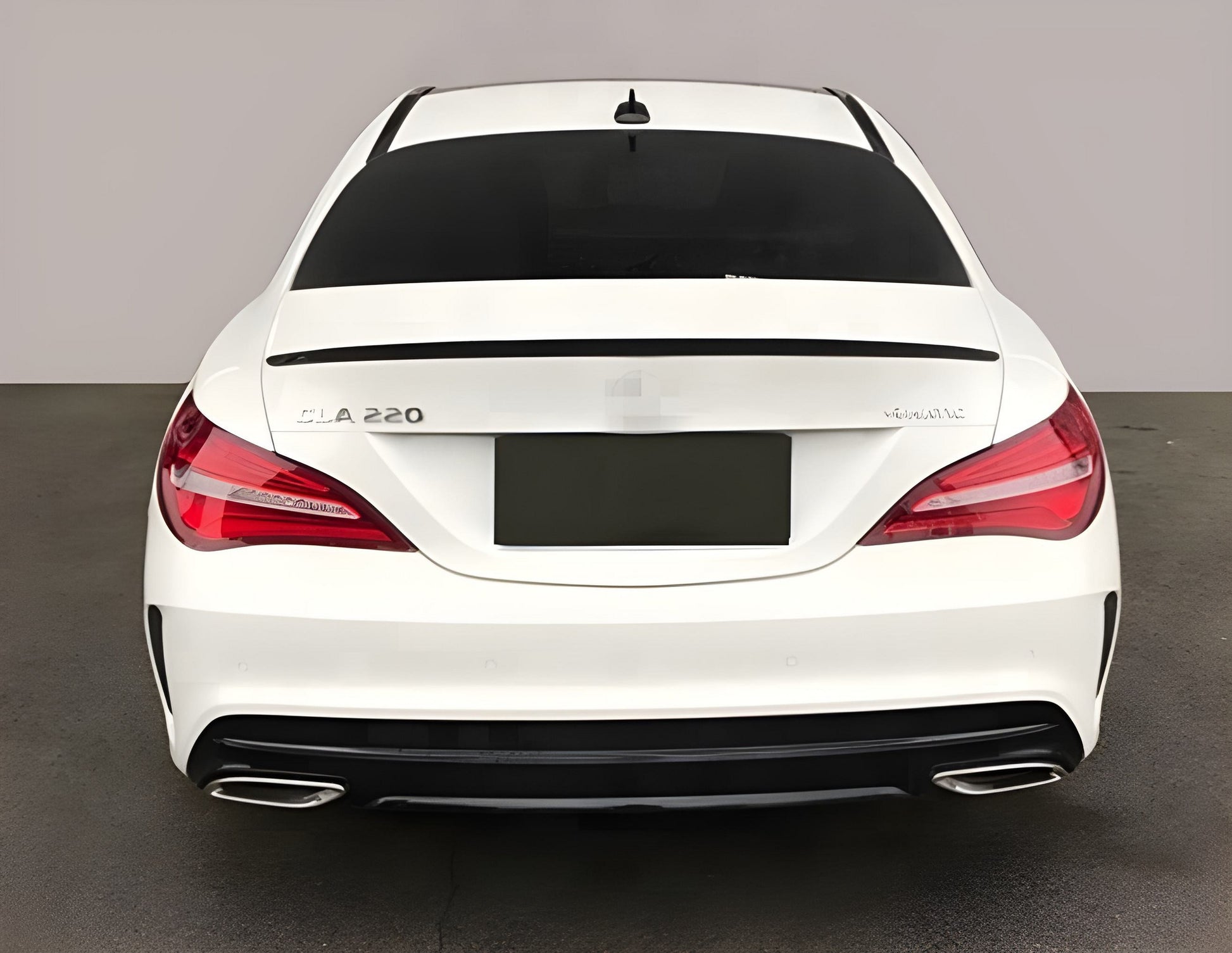 Spoiler (CIxtai, primed) for Mercedes CLA C117 2013-2019 - image 1