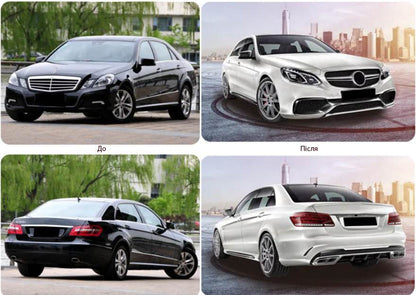 Restyling kit in E63 AMG 2016. for Mercedes E-class W212 2009-2016 - Reelken Auto