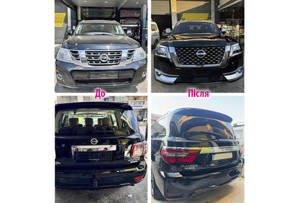 Body Kit Set for 2024 (Facelift) for Nissan Armada 2016-2024 - image 4