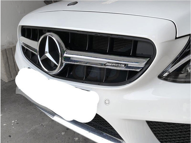 Front grille C63-design for Mercedes C-class W205 2014-2021 - image 1