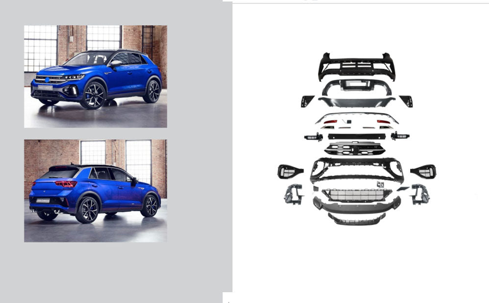 Body Kit R (For 2022+) for Volkswagen T-Roc 2017-2025 - image 1