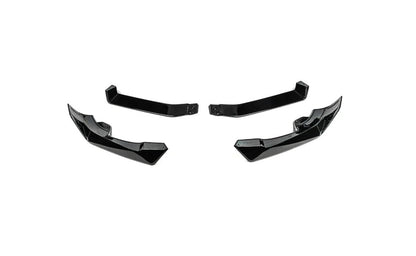 Front Bumper Lip Paradigm Black Knight (for M-Sport, 2023+) for BMW X6 G06 2019- - image 2