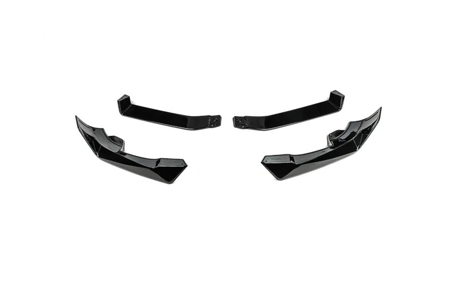 Front Bumper Lip Paradigm Black Knight (for M-Sport, 2023+) for BMW X6 G06 2019- - image 2