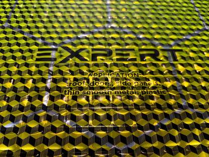 Vibration-absorbing sheet ULTIMATE EXPERT COLD GOLD 2.1 mm (50x35 cm) - image 4